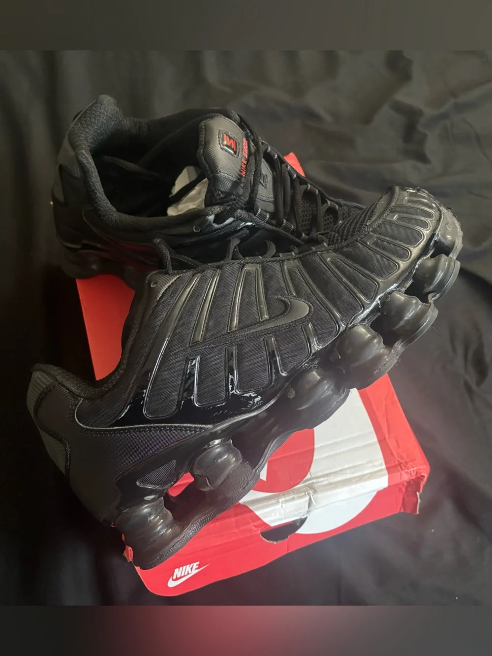 Mens Nike Shox All Black size 11